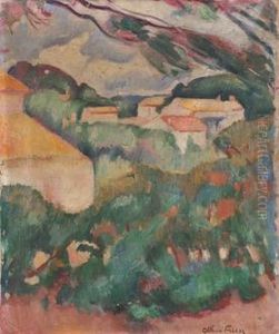 Landskap by Emile-Othon Friesz
