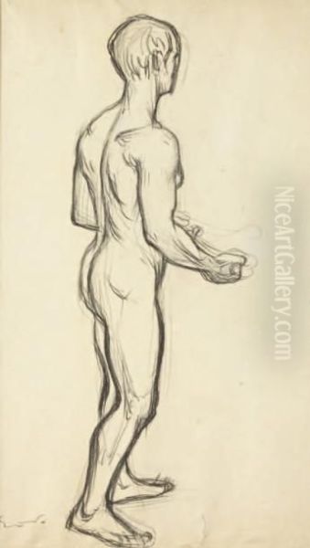 Etude De Personnage Debout - view 1