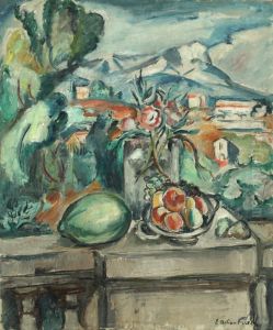 Nature Morte A La Balustrade