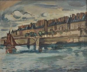 Saint Malo,
La Maison Descorsaires by Emile-Othon Friesz