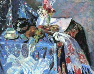 Still LIfe Date unknown by Alfred Henry Maurer