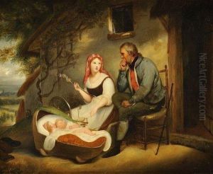 La Fileuse Et Le Soldat by Emile-Othon Friesz