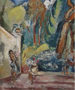 Jardin Des Jarres by Emile-Othon Friesz