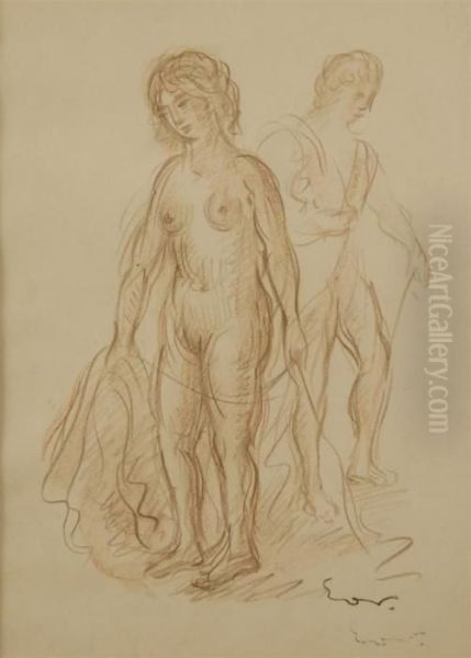 Nude With Veil - view 1