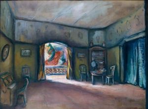 Scene D'interieur by Emile-Othon Friesz