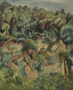 Paysage Aux Oliviers by Emile-Othon Friesz