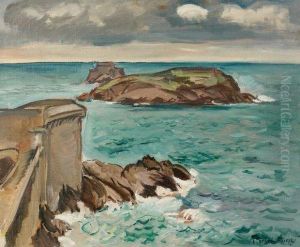 Vue Sur Le Grand Be A Saint-malo by Emile-Othon Friesz