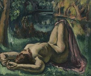Bain De Soleil by Emile-Othon Friesz