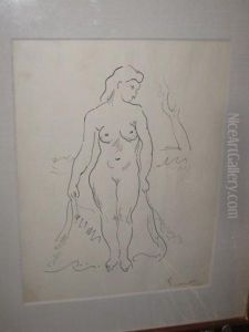 Femme Nu by Emile-Othon Friesz