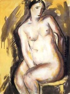 Seated Figure 1927 1928 by Alfred Henry Maurer