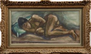 Liggande Modell by Emile-Othon Friesz