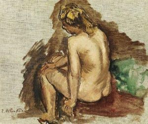 Nu De Dos by Emile-Othon Friesz