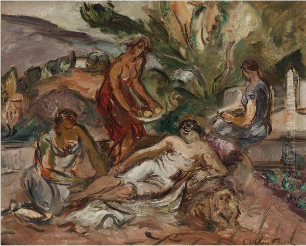 Les Baigneuses - view 1