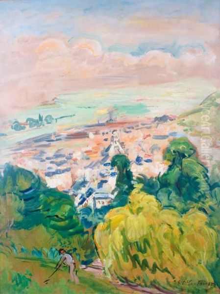 Paysan Sur La Cote Normande - view 1