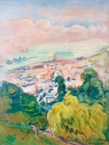 Paysan Sur La Cote Normande by Emile-Othon Friesz