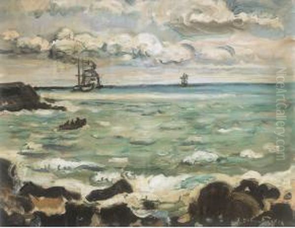 Bord De Mer Au Large De Saint Malo - view 1