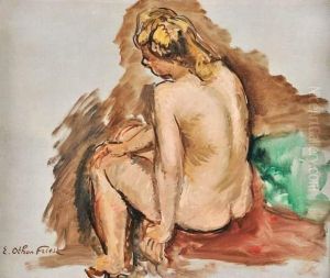 Nu Assis by Emile-Othon Friesz