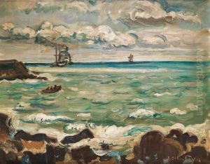 Paysage De Mer by Emile-Othon Friesz