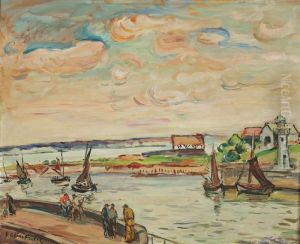 Honfleur by Emile-Othon Friesz