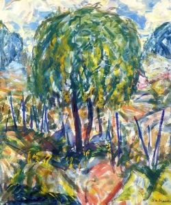 Landscape 1915-1916 by Alfred Henry Maurer