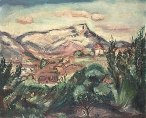 Le Mont Coudon, Var by Emile-Othon Friesz