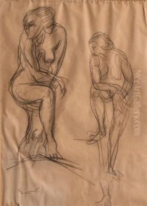 Deux Etudes D'une Femme