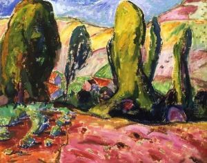 Landscape aka Autumn 1909 Landscape aka Autumn 1909