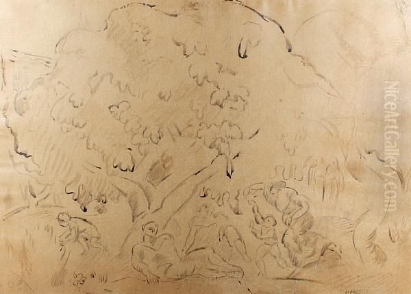 Figures In A Landscape - view 1
