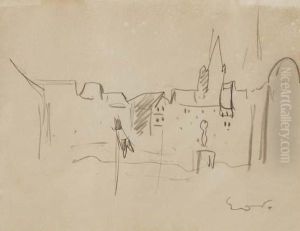 Paysage Orientaliste by Emile-Othon Friesz