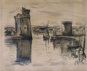 L'entree Du Port De La Rochelle by Emile-Othon Friesz