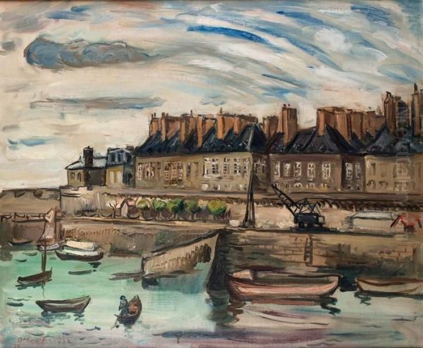 Saint-malo, Vue Du Port - view 1