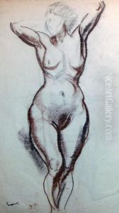 Etude De Nu De Femme by Emile-Othon Friesz