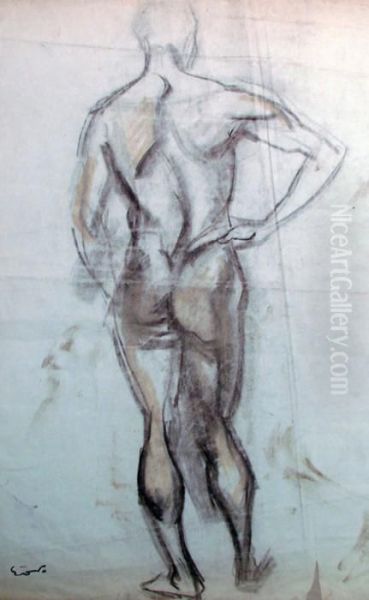 Etude De Nue D'homme - view 1