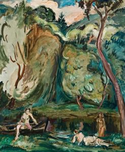 Les Baigneuses by Emile-Othon Friesz