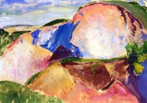 Landscape 1916-1918 by Alfred Henry Maurer
