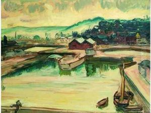 Huile Sur Panneau by Emile-Othon Friesz