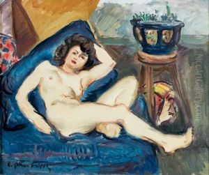 Jeune Femme Alanguie by Emile-Othon Friesz