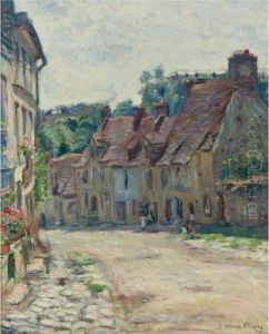 Paysage, Rue De Falaise by Emile-Othon Friesz