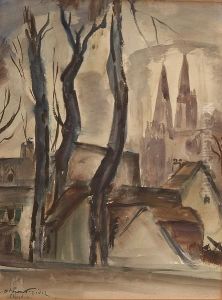 Chartres by Emile-Othon Friesz