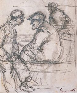 Les Pecheurs by Emile-Othon Friesz