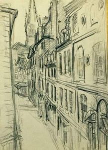 Vue De Saint Malo by Emile-Othon Friesz