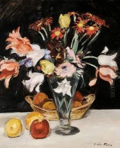 Vase De Fleurs, Circa 1920