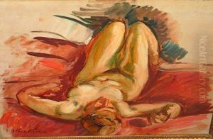 Femme Nue Allongee by Emile-Othon Friesz
