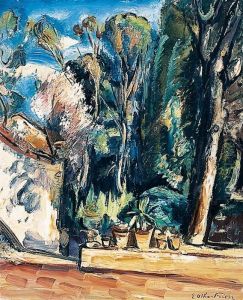 Le Jardin Des Jarres Au Cap Brun by Emile-Othon Friesz
