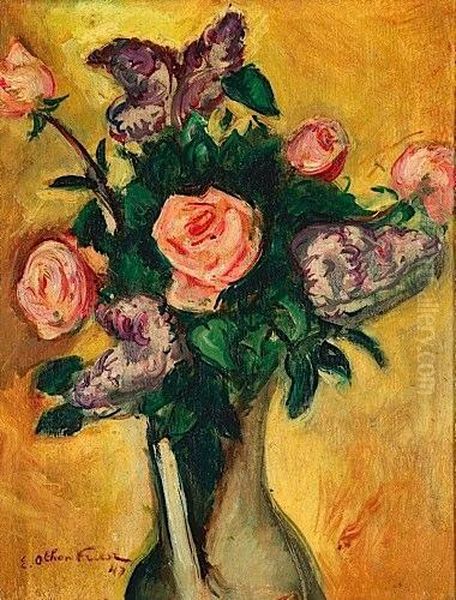 Bouquet De Roses Et De Lilas - view 1