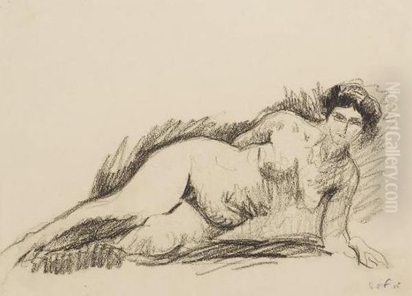 Femme Nue Allongee - view 1