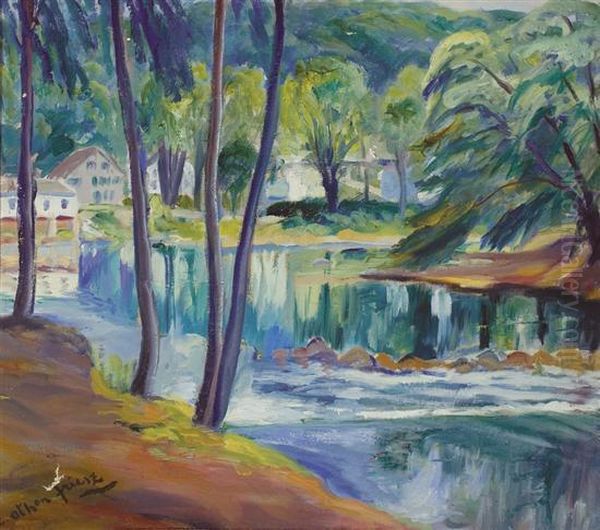 Summer Day Along The Lake - view 1