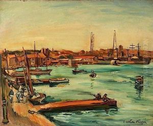 Port De Toulon Le Soir