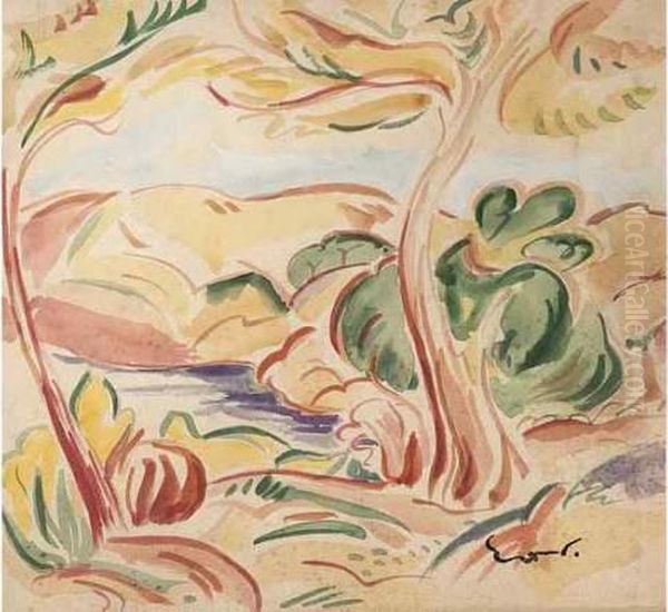 Paysage. - view 1