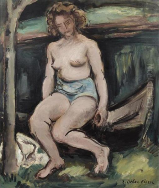 Baigneuse A La Barque - view 1
